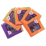 Набор салфеток из микрофибры для мытья стекол JENNA (JN-00604х5шт) КИТАЙ JN-00619