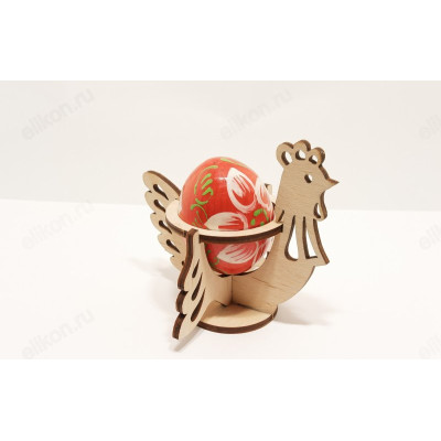 Подставка под яйцо Курочка дерево