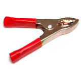 Зажим " крокодил" для аккум. 88/78мм 30А красный