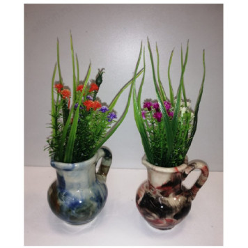 Сувенир ваза с тюльпанами