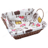 Корзина интерьерная квадрат 22*22см К/155884