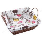 Корзина интерьерная квадрат 22*22см К/155884