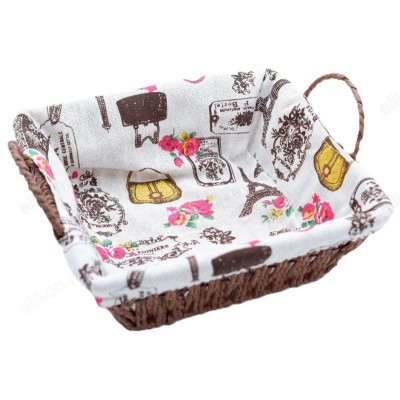 Корзина интерьерная квадрат 22*22см К/155884