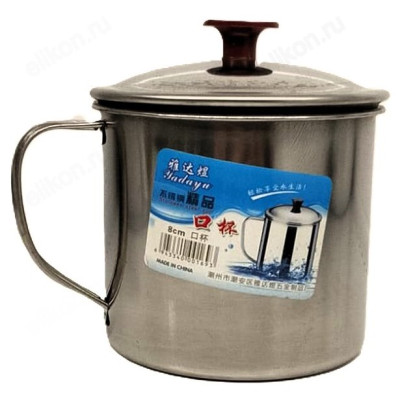 Кружка металл 8см К-157244