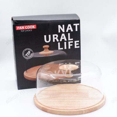 Хлебница дерево/пластик КА0505