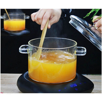 Кастрюля стекло 1,5л-3