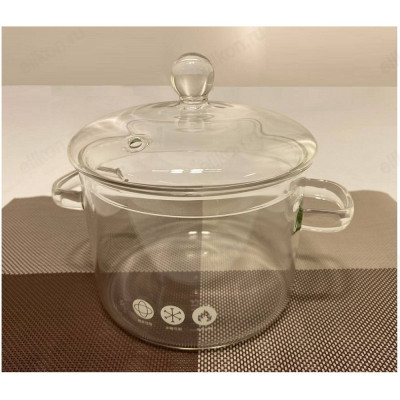 Кастрюля стекло 3л-5