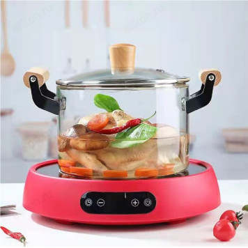 Кастрюля стекло 4,5л-1