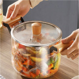 Кастрюля стекло 4,5л