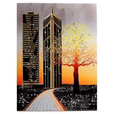 Картина КК30/40 Кристаллы 30*40-4