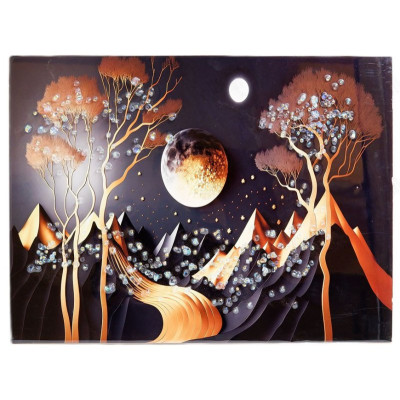 Картина КК30/40 Кристаллы 30*40