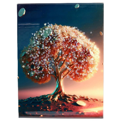 Картина с Кристаллами КК39/29-2