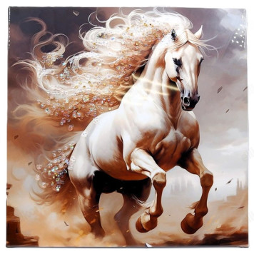 Картина с Кристаллами КК39/39 39*39-16