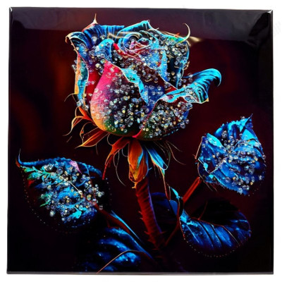 Картина с Кристаллами КК39/39 39*39-17