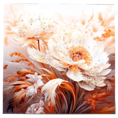 Картина с Кристаллами КК39/39 39*39-18