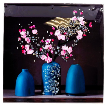 Картина с Кристаллами КК39/39 39*39-19