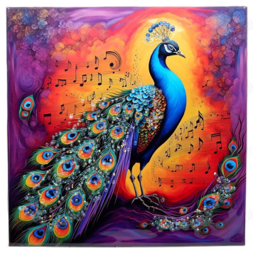 Картина с Кристаллами КК39/39 39*39-2