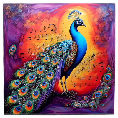 Картина с Кристаллами КК39/39 39*39-2