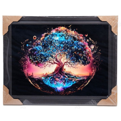 Картина с Кристаллами 52*36 КК-52/36 рамка 506