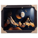 Картина с Кристаллами 52*36 КК-52/36 рамка 507