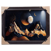 Картина с Кристаллами 52*36 КК-52/36 рамка 507