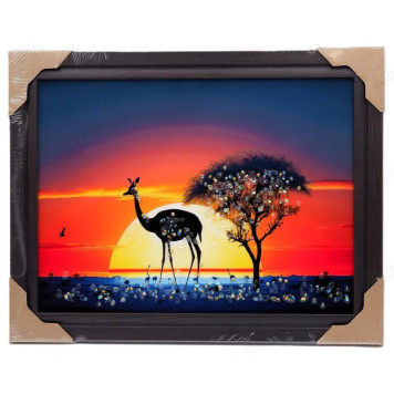 Картина с Кристаллами 52*36 КК-52/36 рамка 511