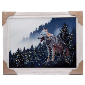 Картина с Кристаллами 52*36 КК-52/36 рамка 516