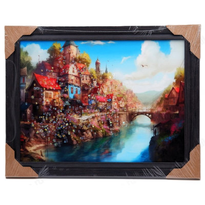 Картина с Кристаллами 52*36 КК-52/36 рамка 520