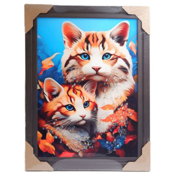 Картина ККР30/40 Кристаллы 30*40 рамка-1