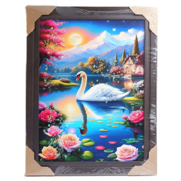 Картина ККР30/40 Кристаллы 30*40 рамка-2