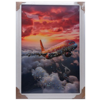 Картина ККР40/60 Кристаллы 40*60 рамка-2