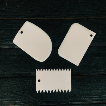 Шпатель кондитерский набор*3шт КМ-002