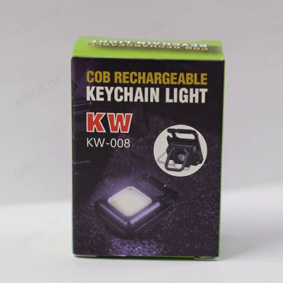Фонарь брелок с карабином KW-008-5