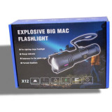 Фонарь ручной KW-4621 аккум.+зарядка