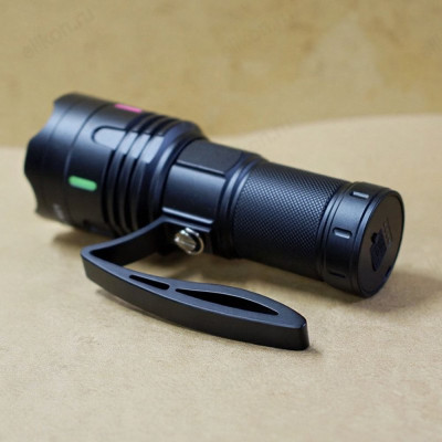 Фонарь ручной KW-4621 аккум.+зарядка-5
