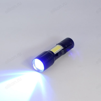 Фонарь ручной KW-535Z/BL-F-535 USB (в пласт.чехле)-2