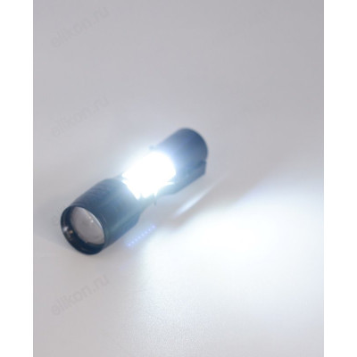 Фонарь ручной KW-535Z/BL-F-535 USB (в пласт.чехле)-3