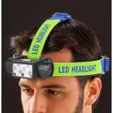 Фонарь налобный LG-08 USB (KW-7717)