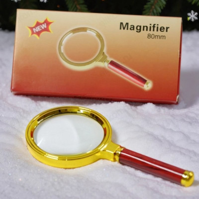 Лупа 80мм Л-00333