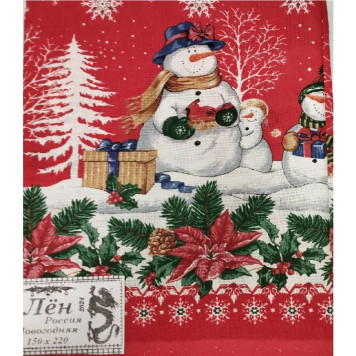 Скатерть новогодняя 150*220-2