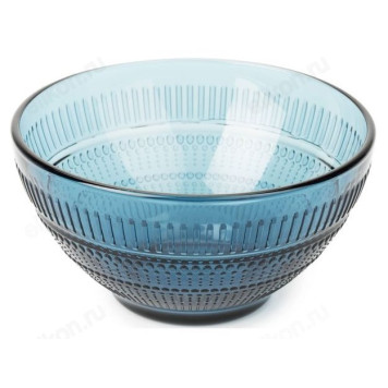 Салатник Луиз 12см Лондон топаз Т син.-1