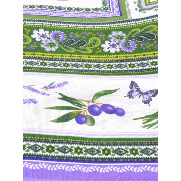 Скатерть льняная 120*150см-5