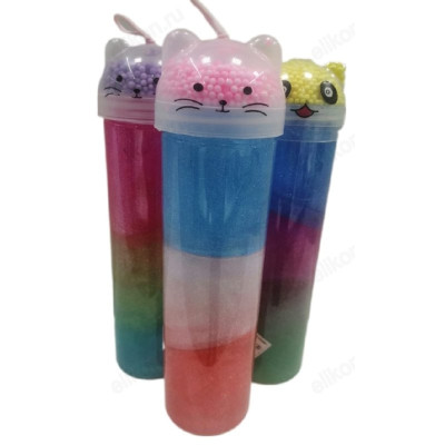 Игрушка Лизун слайм колба