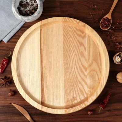 Менажница дерево круг без секций