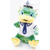 Игрушка дракон моряк, поющий