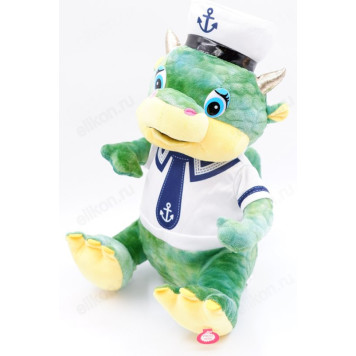 Игрушка дракон моряк, поющий-2