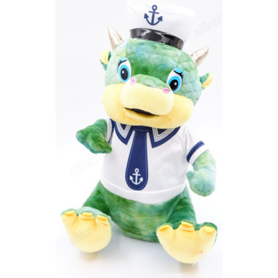 Игрушка дракон моряк, поющий