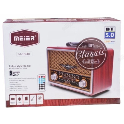 Радиоприемник Meier Retro style M-156BT-5