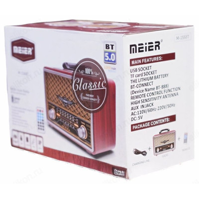 Радиоприемник Meier Retro style M-156BT-6