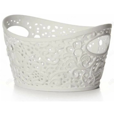 Корзинка Кружево пластк 1.0л М2376-1